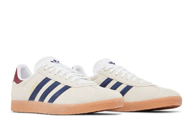 Adidas Gazelle Indoor Off White Dark Blue Gum