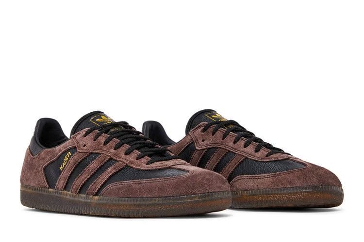Kader Sylla x adidas Samba ADV Brown Gum