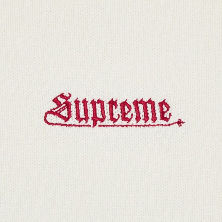 Supreme Old English Sweater Ivory