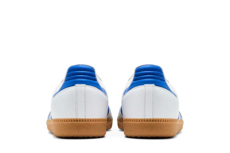 Adidas Samba OG J White Blue Gum