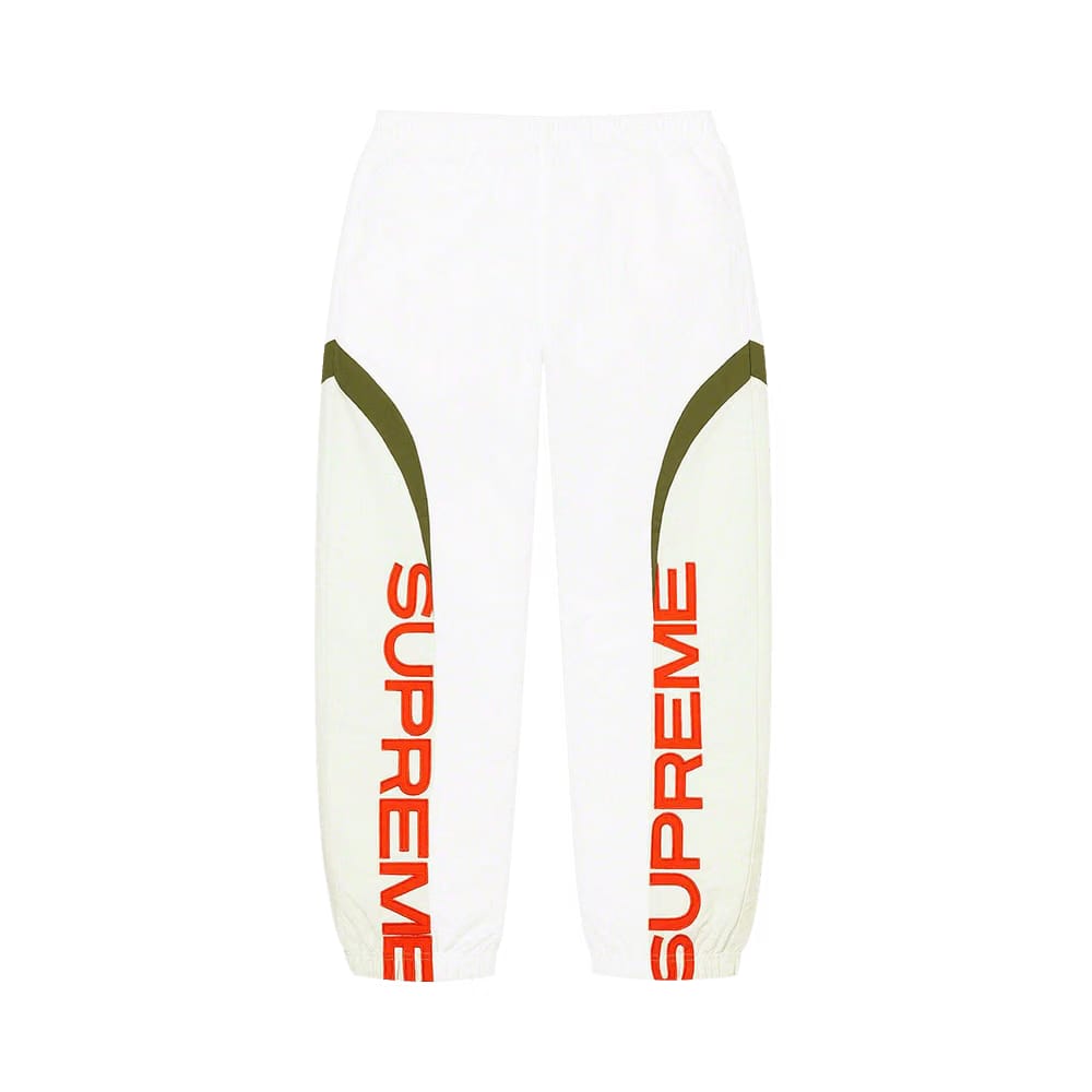 Supreme Curve Track Pant White