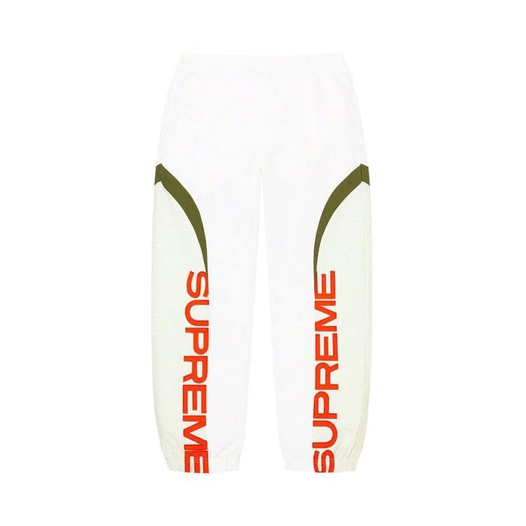 Supreme Curve Track Pant White