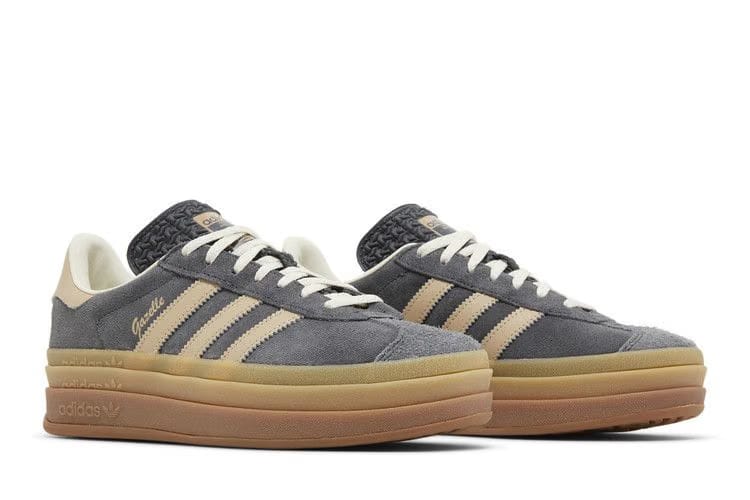 Adidas Wmns Gazelle Bold 'Grey Magic Beige Gum'