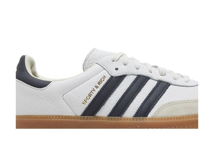Sporty & Rich x adidas Samba OG White Legend Ink