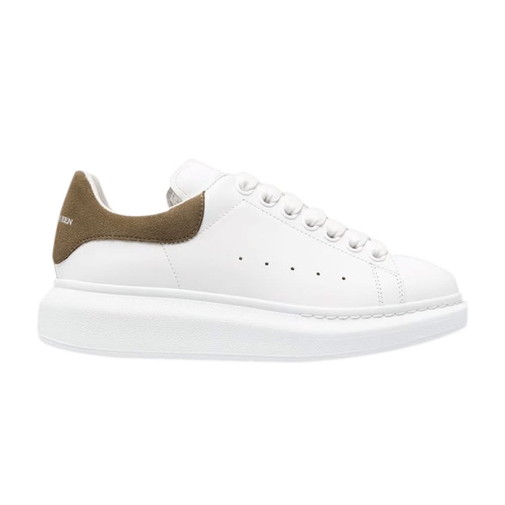 Alexander McQueen Wmns Oversized Sneaker 'White New Khaki'