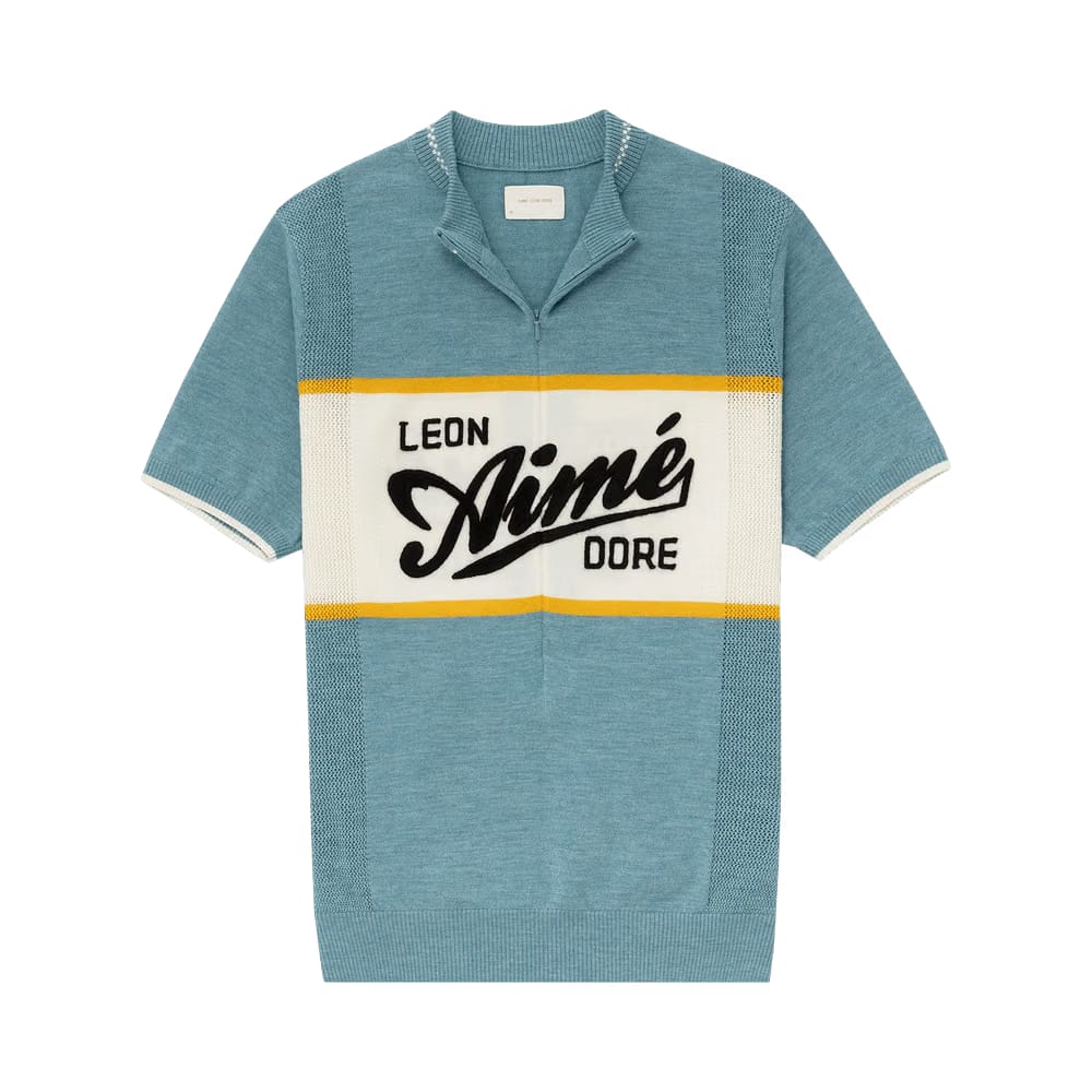 Aimé Leon Dore Knit Cycling Jersey Tourmaline