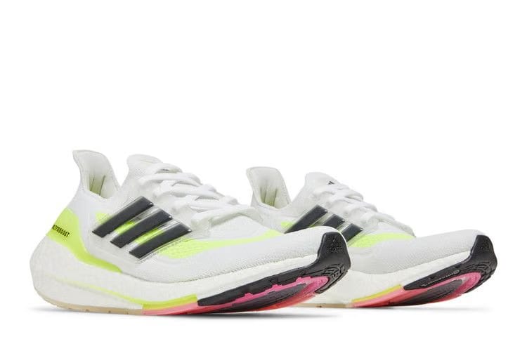 Adidas Wmns UltraBoost 21 'White Solar Yellow'