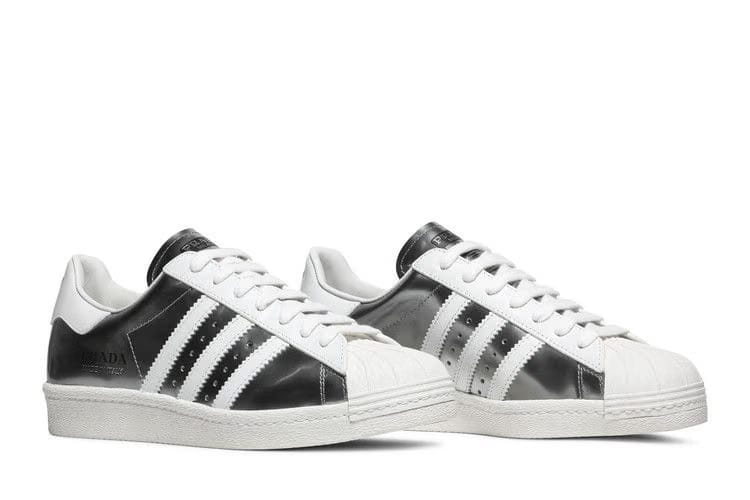 Prada x adidas Superstar Silver Metallic