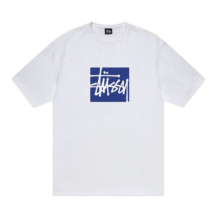 Stussy Stock Box T-Shirt White