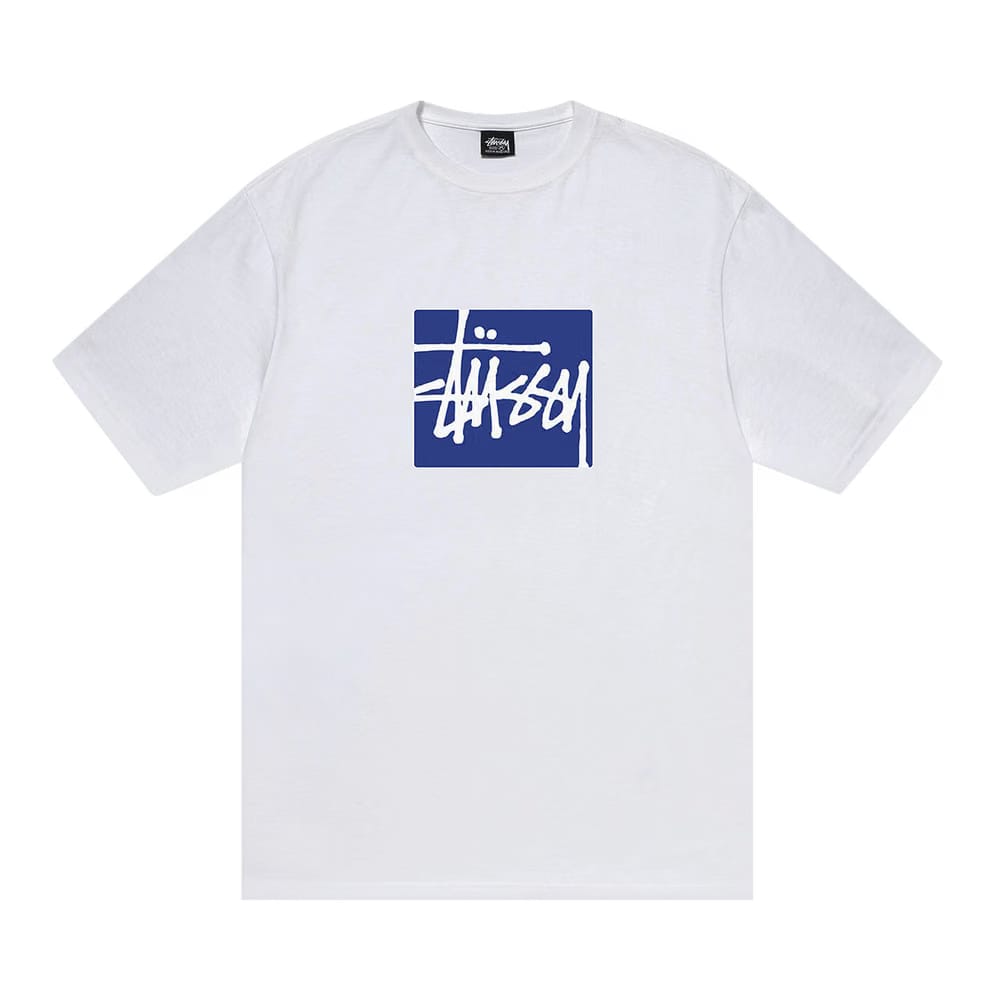 Stussy Stock Box T-Shirt White