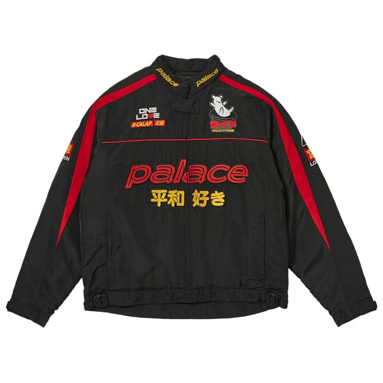 Palace Faster Jacket Black/Red