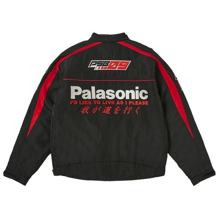 Palace Faster Jacket Black/Red