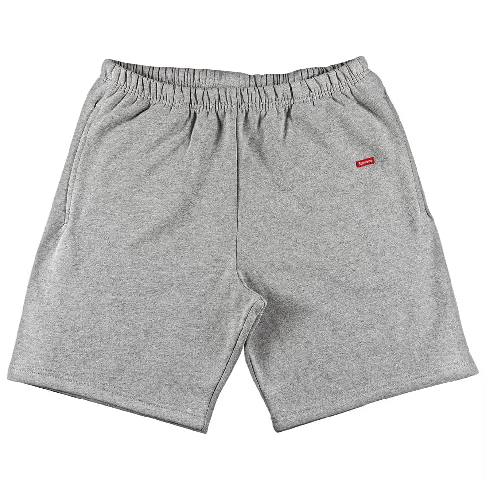Supreme Small Box Sweatshort Heather Grey