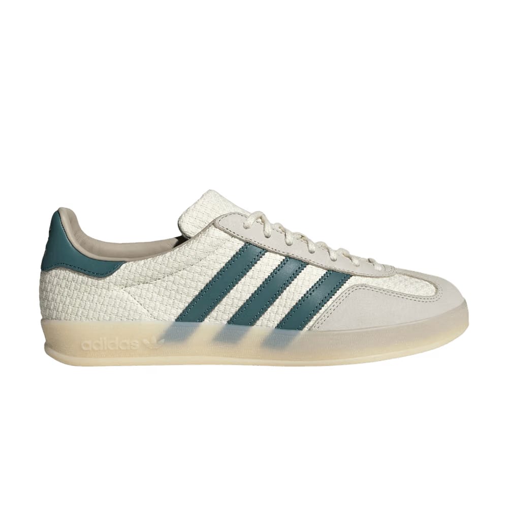 Adidas Gazelle Indoor Cotton Weave Pack - Cream Preloved Teal