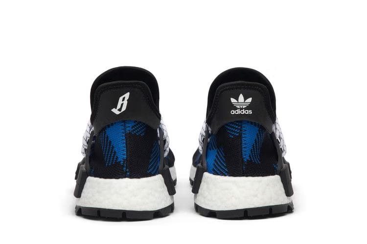 Pharrell x Billionaire Boys Club x adidas NMD Human Race Trail Blue Plaid