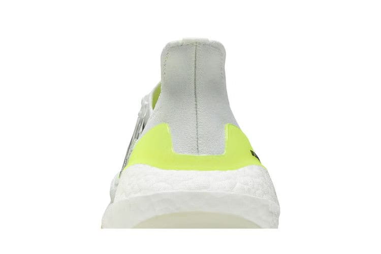 Adidas UltraBoost 21 White Solar Yellow