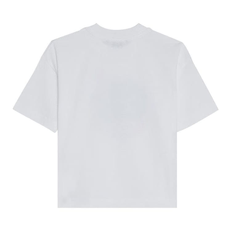 Acne Studios Kids Graphic Logo T-Shirt Optic White