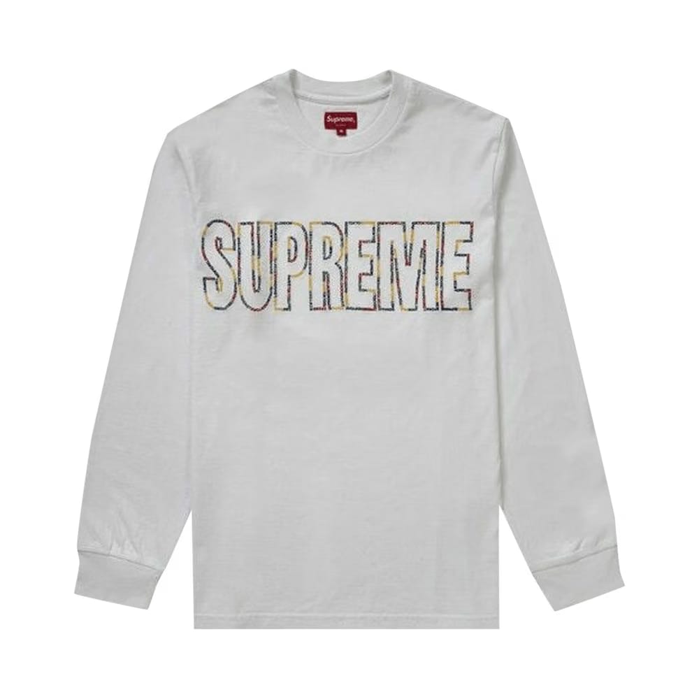 Supreme International Long-Sleeve T-Shirt White