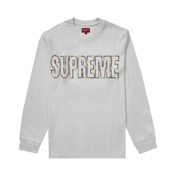 Supreme International Long-Sleeve T-Shirt White