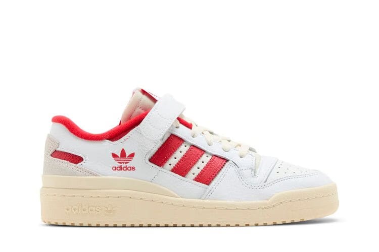 Adidas Forum 84 Low White Vivid Red
