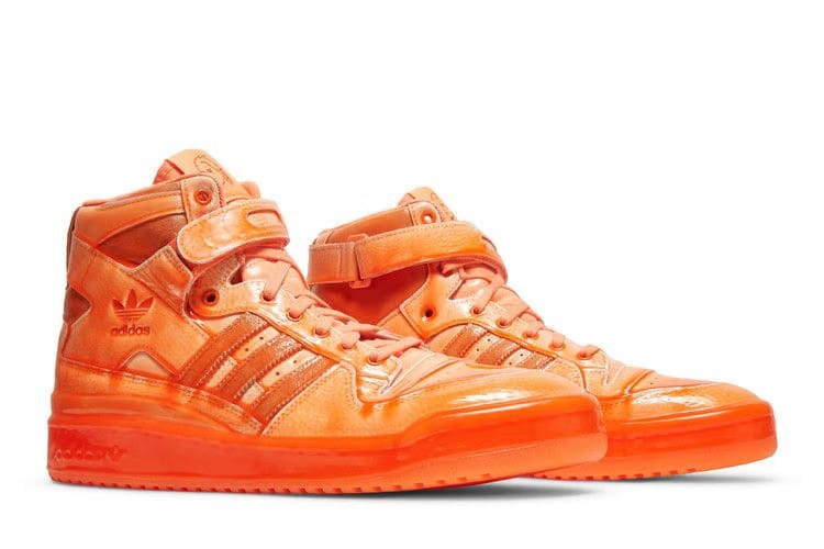 Jeremy Scott x adidas Forum High Dipped - Signal Orange