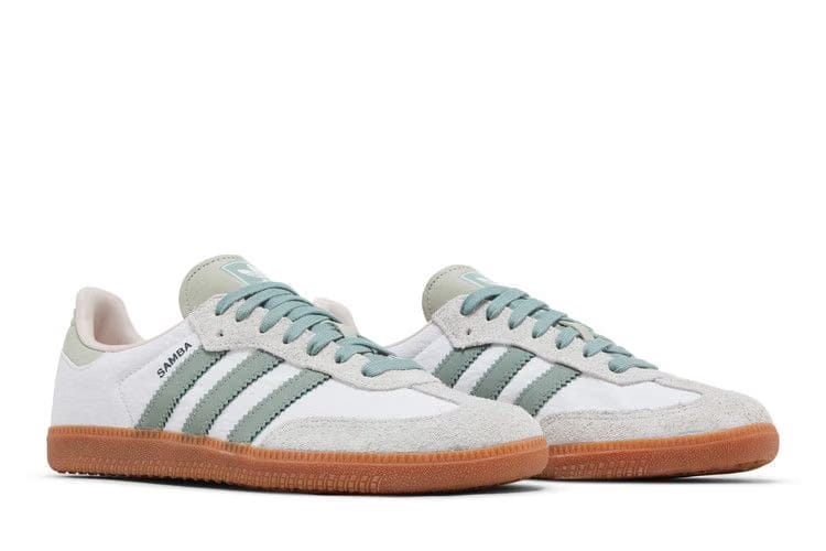 Adidas Wmns Samba OG 'White Silver Green'