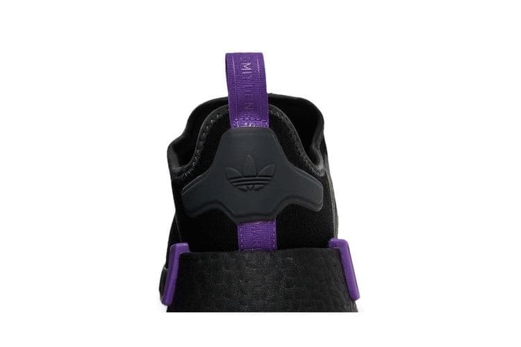 Adidas NMD_R1 J Black Grey Active Purple
