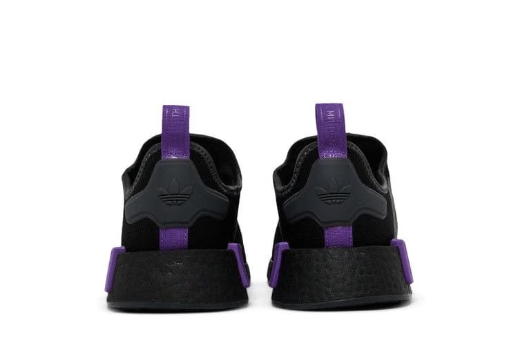 Adidas NMD_R1 J Black Grey Active Purple