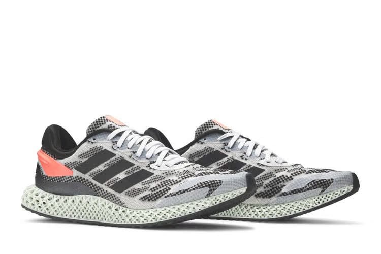 Adidas 4D Run 1.0 White Signal Coral