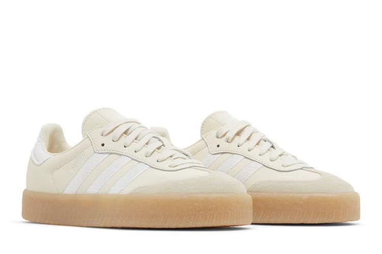 Adidas Wmns Sambae 'Wonder White Silver Metallic Gum'