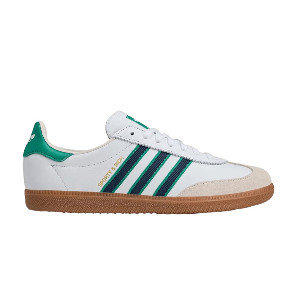 Sporty & Rich x adidas AS 250 White Green