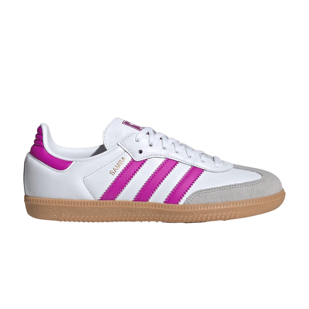 Adidas Samba OG J White Purple Burst Gum