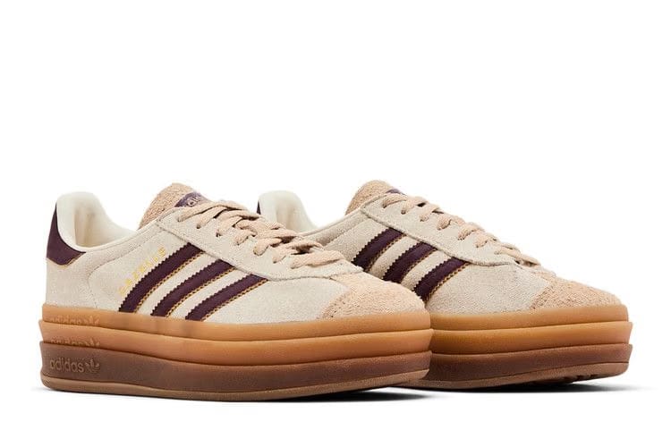 Adidas Wmns Gazelle 'Cream White Maroon'