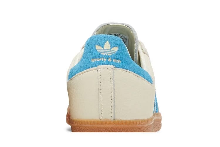 Sporty & Rich x adidas Samba OG Cream Blue