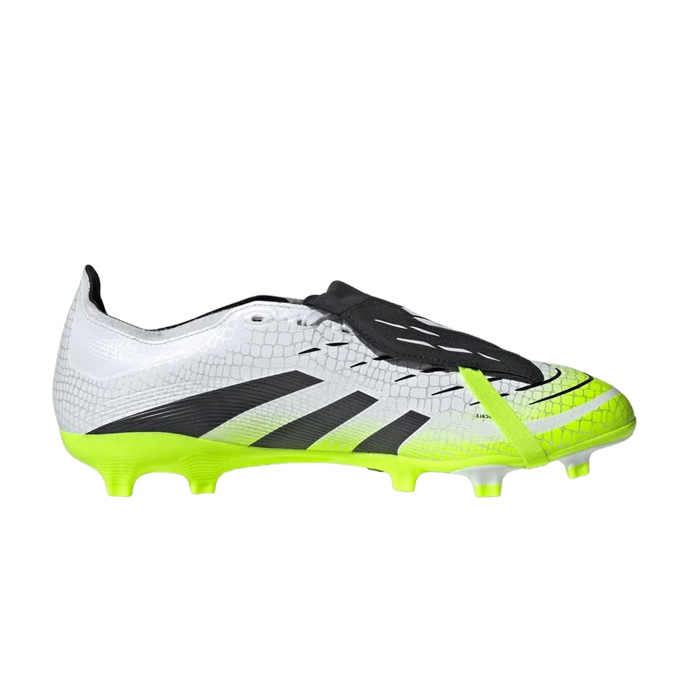 Adidas Predator League Foldover Tongue FG MG Cloud White Lucid Lemon