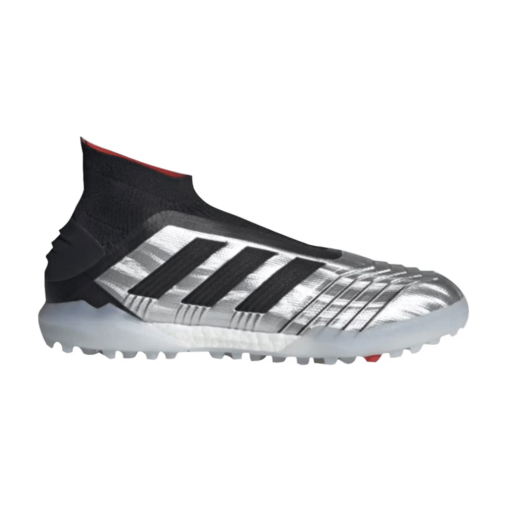 Adidas Predator 19+ Turf Silver Metallic Black