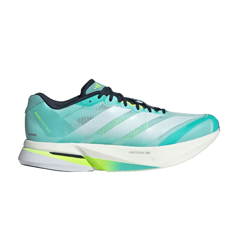 adidas Adizero Boston 13 Flash Aqua White Lucid Lemon