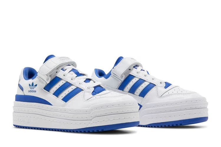 Adidas Triple Platforum Low White Royal Blue