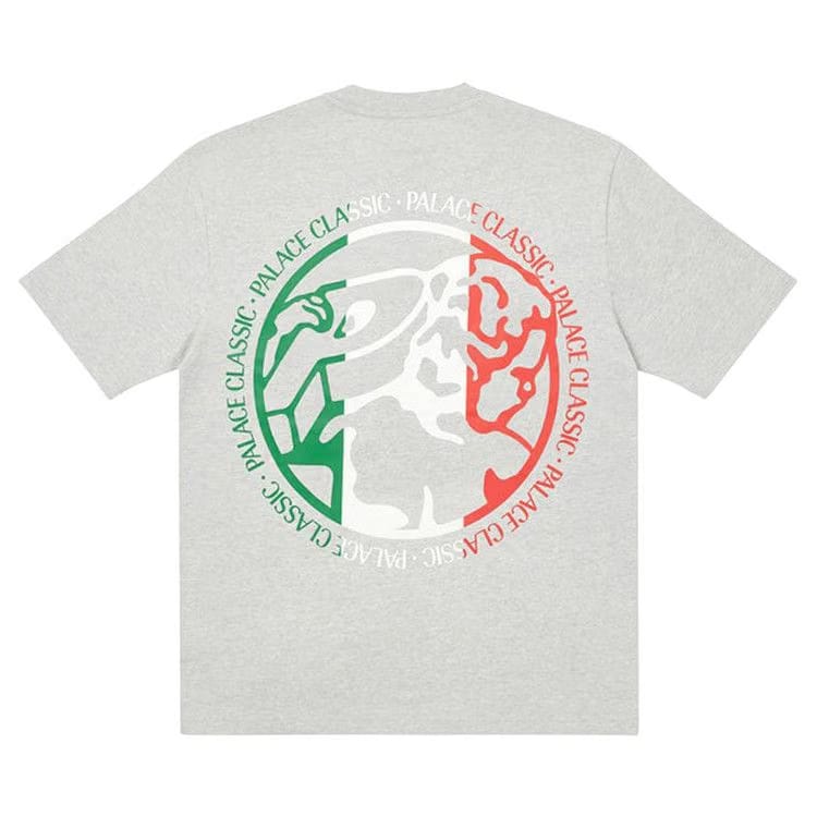 Palace Classico T-Shirt Grey Marl