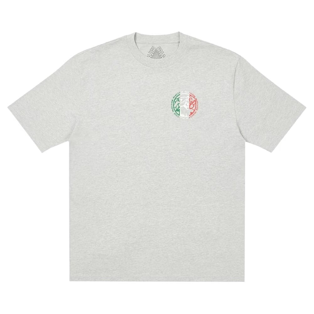 Palace Classico T-Shirt Grey Marl