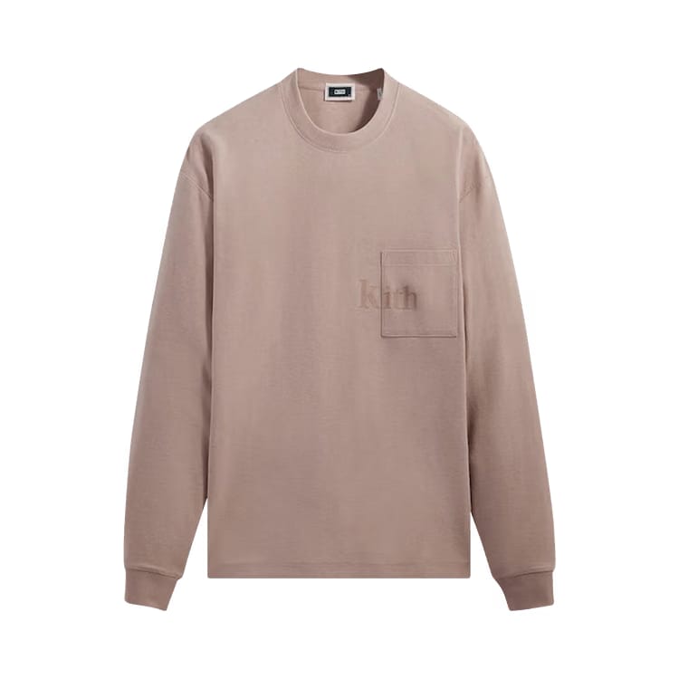 Kith Long-Sleeve Quinn T-Shirt Morganite