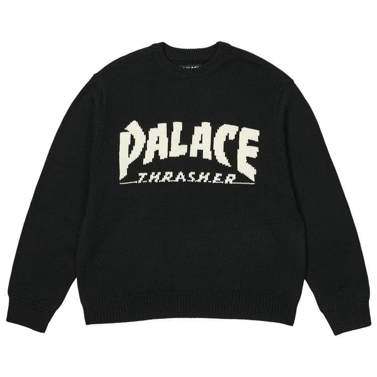 Palace x Thrasher Knit Black