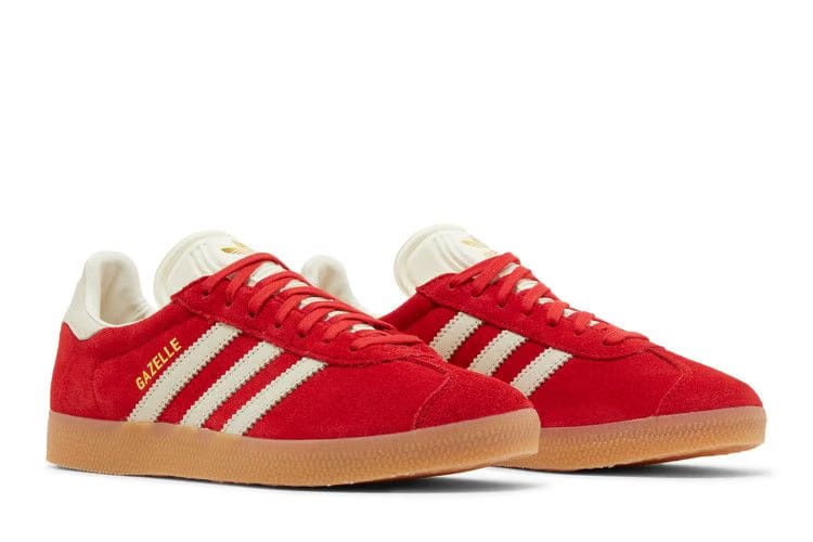 Adidas Wmns Gazelle 'Scarlet Aluminum'
