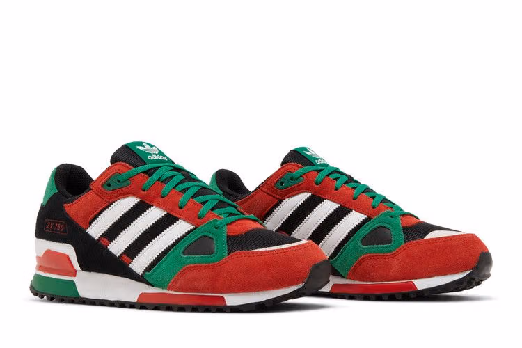 Adidas ZX 750 Red Green