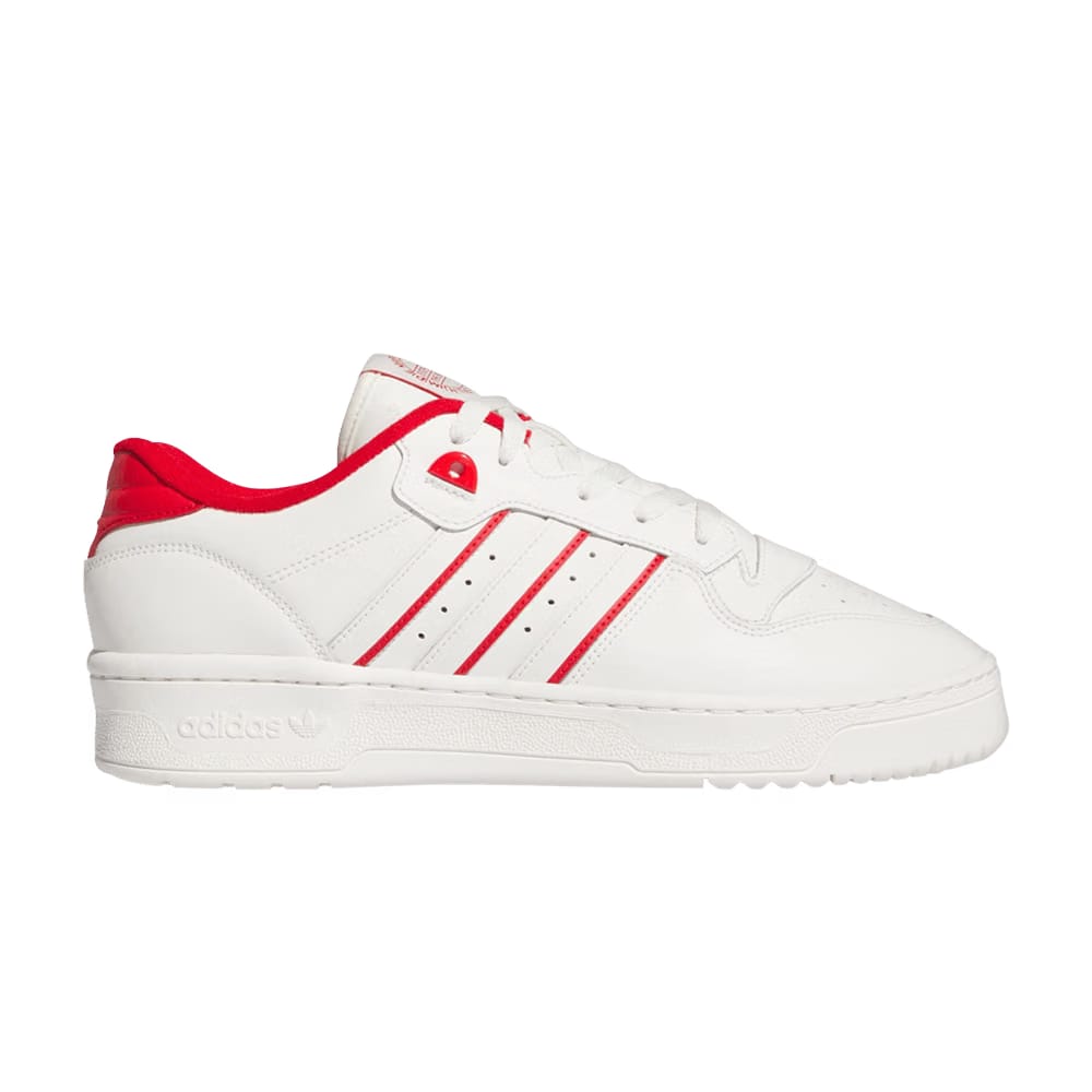 Adidas Rivalry Low Cloud White Scarlet