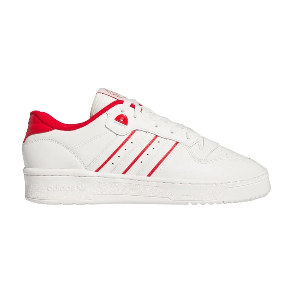 Adidas Rivalry Low Cloud White Scarlet