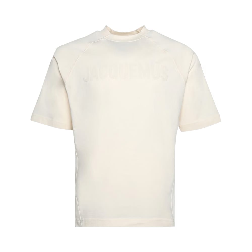 Jacquemus Le T-Shirt Typo Light Beige