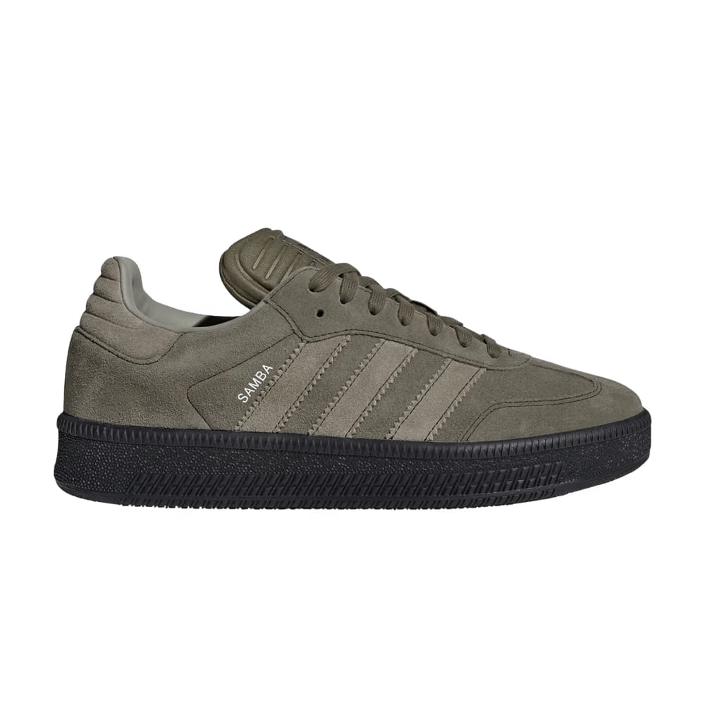 Adidas Samba XLG Olive Strata Silver Pebble