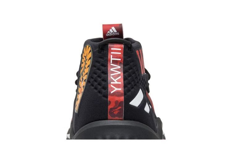 A Bathing Ape x adidas Dame 4 Red Camo