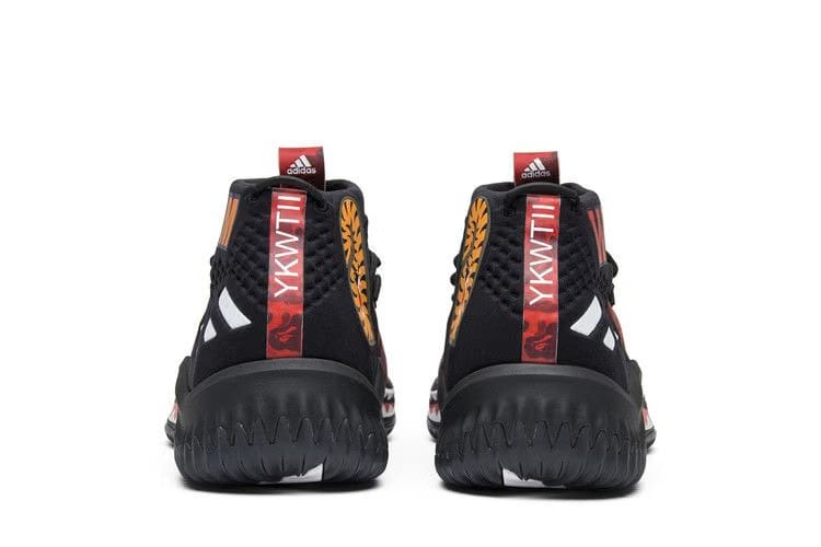 A Bathing Ape x adidas Dame 4 Red Camo